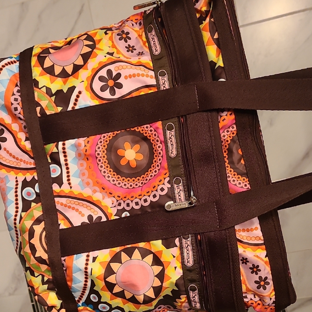 Lesportsac Colorful Patterned Tote - Picture 3 of 8
